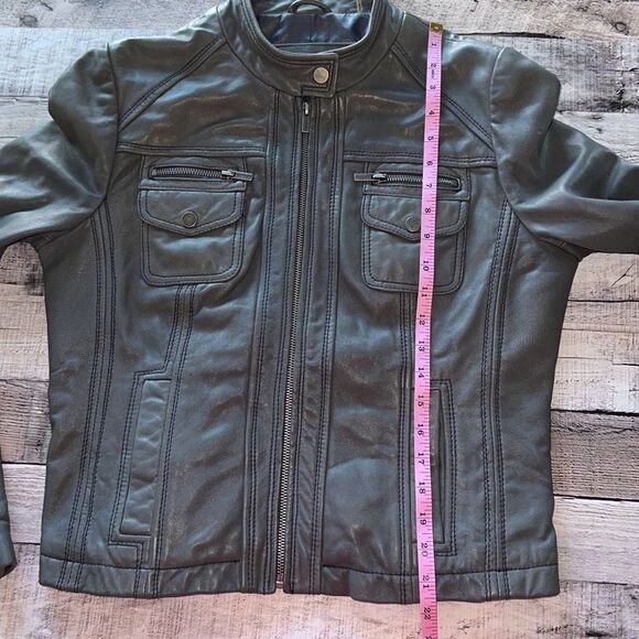 Wilsons Leather Gray Jacket - Picture 5 of 7